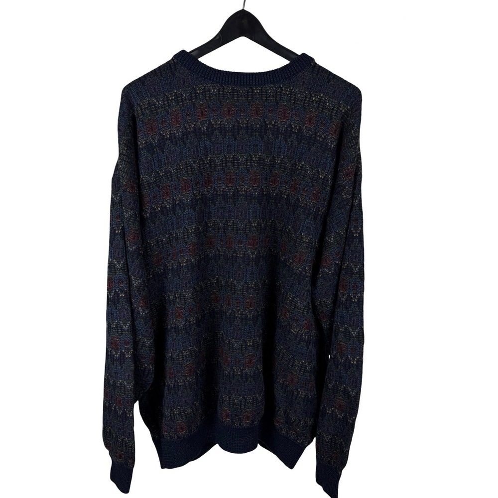 Vintage 2000s Alexander Lloyd Multi Colored Knit Pullover Sweater Size 2XLT